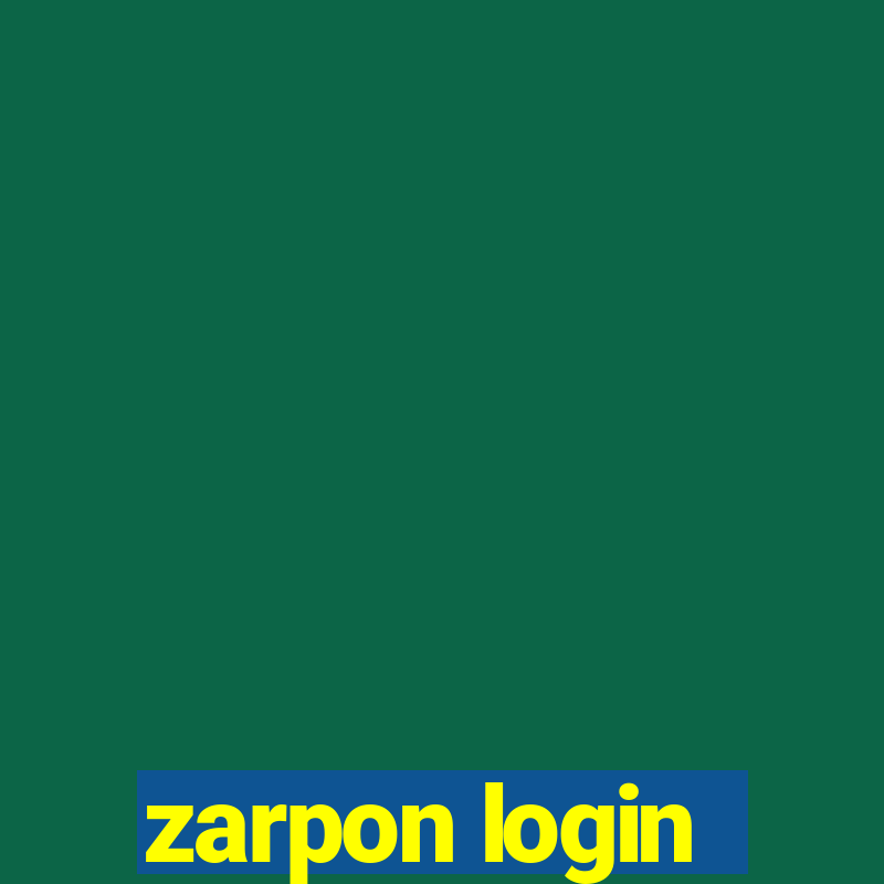 zarpon login